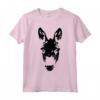 T-shirt con Testa di Animale Asino - Regalo Divertente per Famiglia e Amici - Ideale per Compleanni e Feste