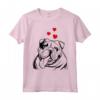 Bulldog Inglese Amore - Carino Maglietta Cane per Mamma - Regalo Divertente per Donna e Amante dei Cani