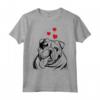 Bulldog Inglese Amore - Carino Maglietta Cane per Mamma - Regalo Divertente per Donna e Amante dei Cani