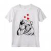 Bulldog Inglese Amore - Carino Maglietta Cane per Mamma - Regalo Divertente per Donna e Amante dei Cani
