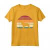Retro Vintage Sunset Dog Pet Lover Epagneul Breton Brittany Maglietta - Perfect Tee for Dog Owners to Start Conversations