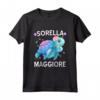 Bambino Tartaruga Sorella Maggiore - Annuncio Gravidanza Big Sister Maglietta - Regalo per Nascite e Baby Shower