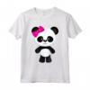 Carina Bambina Panda con Fiocco - Maglietta per Bambini e Donne - Ideale per gli Amanti degli Animali