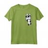 Panda Love - Animal Lover - Panda nella Tasca sul Petto Maglietta - Regalo Perfetto per Natale e Compleanno