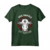 Salva gli Animali, Mangia gli Umani - Satanico Pentagramma Vegetariano Maglietta - Abbigliamento Alternativo per Fan di Satana e Amanti degli Animali