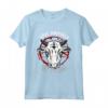 Salva gli Animali, Mangia gli Umani - Satanico Pentagramma Vegetariano Maglietta - Abbigliamento Alternativo per Fan di Satana e Amanti degli Animali