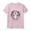 Salva gli Animali, Mangia gli Umani - Satanico Pentagramma Vegetariano Maglietta - Abbigliamento Alternativo per Fan di Satana e Amanti degli Animali