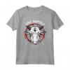 Salva gli Animali, Mangia gli Umani - Satanico Pentagramma Vegetariano Maglietta - Abbigliamento Alternativo per Fan di Satana e Amanti degli Animali