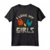 Regalo Divertente Gallina Retro - Maglietta Animale da Fattoria per Amanti dei Polli - Idea Regalo per Natale o Compleanno