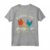 Regalo Divertente Gallina Retro - Maglietta Animale da Fattoria per Amanti dei Polli - Idea Regalo per Natale o Compleanno