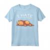 I Hate Morning People And Mornings And People - Funny Otter Maglietta for Sleep Lovers and Nature Enthusiasts - Great Gift Idea