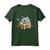 Bradipo Pigro Carino Divertente con Baby Koala Mamma Orso Maglietta - Napping Sloth and Koala - Lazy Day Vibes