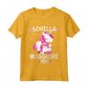 Bambino Unicorno Sorella Maggiore 2023 Annuncio Gravidanza - Maglietta Big Sister per Baby Shower - Regalo per le Figlie Primogenite