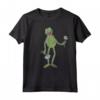 HapTiger The Muppets Kermit The Frog Portrait Maglietta - Officially Licensed Apparel for Kermit Fans