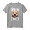 Pitbull Papa - Amante dei Cani - Pittie Dog Maglietta - Regalo per Amanti dei Pitbull