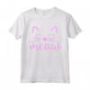 Meow Cute Cat Face - Maglietta divertente per amanti dei gatti - Ideale per ragazze e mamme appassionate degli animali