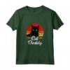 Gatto Daddy Retro Vintage Design Maglietta - Cuore di Gatto per Amanti dei Gatti - Regalo Divertente per Compleanni e Natale