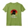 Gatto Daddy Retro Vintage Design Maglietta - Cuore di Gatto per Amanti dei Gatti - Regalo Divertente per Compleanni e Natale