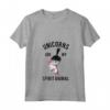 HapTiger Minions Agnes Spirit Animal Maglietta con Collo a V - Officially Licensed Apparel for Fans
