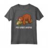 Grizzly Bear Shirt Uomo My Spirit Animal Tshirt Donna Orso Maglietta - Idea Regalo per Fan dell'Orso Grizzly