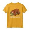 Grizzly Bear Shirt Uomo My Spirit Animal Tshirt Donna Orso Maglietta - Idea Regalo per Fan dell'Orso Grizzly