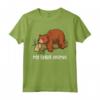 Grizzly Bear Shirt Uomo My Spirit Animal Tshirt Donna Orso Maglietta - Idea Regalo per Fan dell'Orso Grizzly