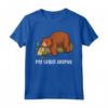 Grizzly Bear Shirt Uomo My Spirit Animal Tshirt Donna Orso Maglietta - Idea Regalo per Fan dell'Orso Grizzly