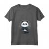 Donna Zen Meditazione Namaste Panda Yoga Maglietta con Collo a V - Zen Vibes per gli Amanti dello Yoga e degli Animali