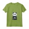 Donna Zen Meditazione Namaste Panda Yoga Maglietta con Collo a V - Zen Vibes per gli Amanti dello Yoga e degli Animali