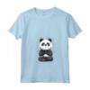 Donna Zen Meditazione Namaste Panda Yoga Maglietta con Collo a V - Zen Vibes per gli Amanti dello Yoga e degli Animali
