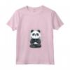 Donna Zen Meditazione Namaste Panda Yoga Maglietta con Collo a V - Zen Vibes per gli Amanti dello Yoga e degli Animali