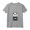 Donna Zen Meditazione Namaste Panda Yoga Maglietta con Collo a V - Zen Vibes per gli Amanti dello Yoga e degli Animali