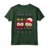 Gufo Ugly Christmas Regalo - Maglietta Animale Saggio di Natale per la Vigilia di Natale - Idea Regalo Divertente per la Famiglia
