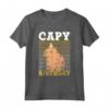 Capy Birthday Capybar Roditore - Maglietta divertente per amanti dei Capibara - Regalo unico per Compleanni