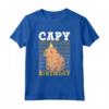 Capy Birthday Capybar Roditore - Maglietta divertente per amanti dei Capibara - Regalo unico per Compleanni