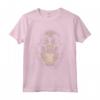 Elegante Testa di Leone Africano con Occhi e Criniera alla Moda - Maglietta per Bambini Amanti degli Animali e della Natura