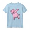 Dabbing Pig Divertente Maiale Maglietta - Vestito da Maiale Tamponante per Compleanno o Natale - Ideale per Adulti e Bambini