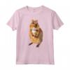 Kawaii Quokka che Mangia Cono Gelato - Maglietta Carina per Amanti degli Animali - Ideale per Compleanni o Natale