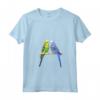 Donna Pappagalli Colorati - Maglietta Uccelli Am - Ideale per Ornitologi e Birdwatchers - Regalo Compleanno o Natale
