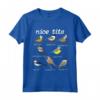 HapTiger, Funny Tit Birds Birdwatcher Maglietta - Unique Gift for Birdwatchers and Parrot Lovers - Bird Lover Tee with 8 Types of Tit Birds