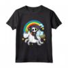 Halloween Costume Da Unicorno Tristo Mietitore - Rainbow Death Reaper Unicorn Maglietta - Ideale per Halloween e Regalo Unico per Bambini