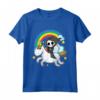 Halloween Costume Da Unicorno Tristo Mietitore - Rainbow Death Reaper Unicorn Maglietta - Ideale per Halloween e Regalo Unico per Bambini