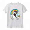 Halloween Costume Da Unicorno Tristo Mietitore - Rainbow Death Reaper Unicorn Maglietta - Ideale per Halloween e Regalo Unico per Bambini