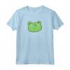 Froget About It - Cute Grumpy Aesthetic Frog Maglietta - Design Kawaii per Amanti delle Rane e Cottagecore