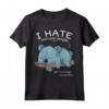 I Hate Morning People And Mornings And People Koala Bear Maglietta - Funny Panda Bear Design for Nap Lovers - Great Gift for Wildlife Enthusiasts