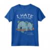 I Hate Morning People And Mornings And People Koala Bear Maglietta - Funny Panda Bear Design for Nap Lovers - Great Gift for Wildlife Enthusiasts