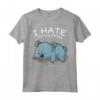 I Hate Morning People And Mornings And People Koala Bear Maglietta - Funny Panda Bear Design for Nap Lovers - Great Gift for Wildlife Enthusiasts