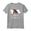 Pigiama Addormentato Amante Cavallo - Maglietta Ufficiale Napping per Cavalieri e Proprietari di Cavalli - Ideale come Abbigliamento Sport Equestri o Pigiama per Bambini