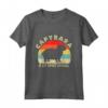 Capybara Lover divertente retrò Capybara è il mio spirito animale Maglietta - T-shirt Animal Lover per Uomini, Donne, Ragazze e Ragazzi - Ideale come Regalo di Natale o Compleanno