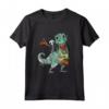 Camicie di Halloween per Ragazzi Bambini - Divertente Maglietta Dinosaur T rex Mummia Zucca - Ideale come Regalo di Halloween